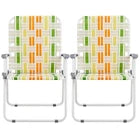2pcs, Folding Beach Chairs