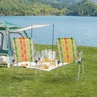 2pcs, Folding Beach Chairs