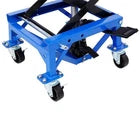 300 Pound Hydraulic Motorcycle Scissor Jack Lifting Foot Wheel Suitable