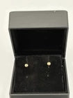 Beautiful 14 K Yellow Gold BALL EARRING WITH SCREW POST IN 4 Mm