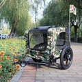 Camouflage Folding Bicycle Trailer