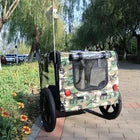 Camouflage Folding Bicycle Trailer