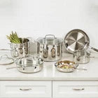 Cuisinart Chef's Classic Stainless Steel 11-Piece Cookware Set - NEW