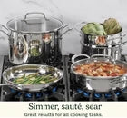 Cuisinart Chef's Classic Stainless Steel 11-Piece Cookware Set - NEW