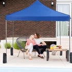 10 X 10ft Up Canopy Tent Easy Setup Outdoor Shade Instant Portable Sun Shelter C