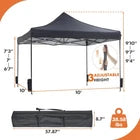 10 X 10ft Up Canopy Tent Easy Setup Outdoor Shade Instant Portable Sun Shelter C