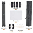 10 X 10ft Up Canopy Tent Easy Setup Outdoor Shade Instant Portable Sun Shelter C