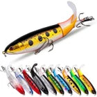 20pcs 1set 13g 35g Topwater Fishing Lures Set Of 20 Popper Bait With 3D Eyes ABS