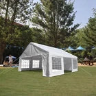 20x20 Feet Party Tent Heavy Duty Marquee Canopy Outdoor Wedding Tent Carport Eve