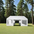 20x20 Feet Party Tent Heavy Duty Marquee Canopy Outdoor Wedding Tent Carport Eve